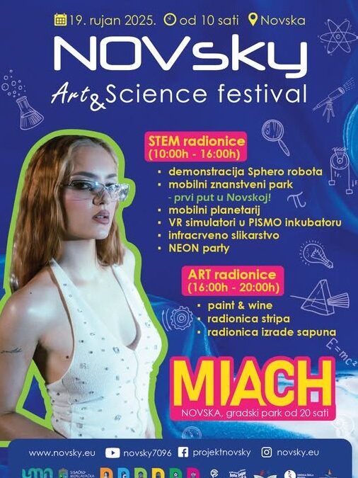 Naši učenici na NOVsky Festivalu znanosti i umjetnosti 2025.
