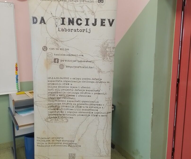 STEM dan u našoj školi: Kreativne, multimedijske i AI radionice za učenike