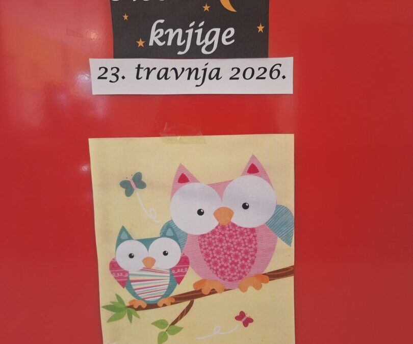 Obilježena Noć knjige u našoj školi