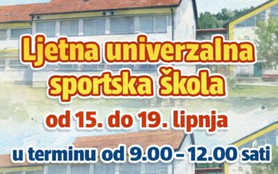 Ljetna univerzalna športska škola – obavijest za roditelje